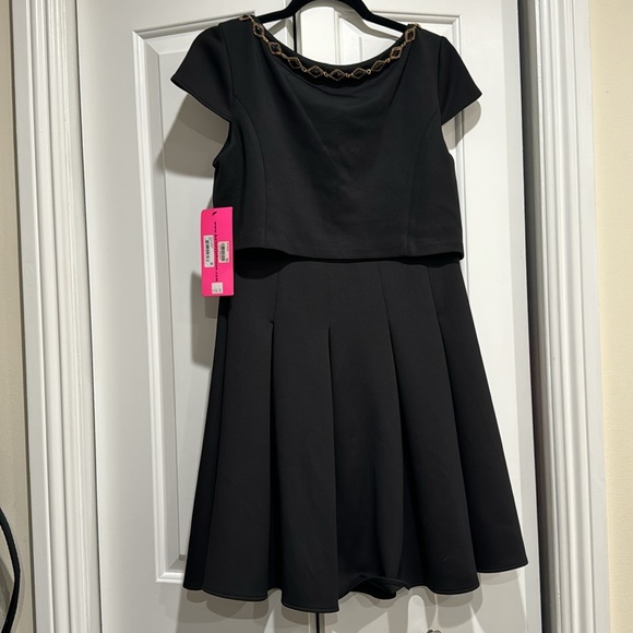 🖤BETSEY JOHNSON BLACK DRESS - Picture 1 of 10